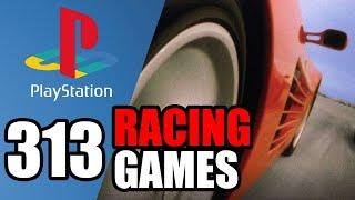 The PlayStation Project - 313 PS1 Racing Games