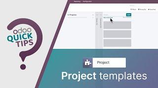 Odoo Quick Tips - Kanban templates [Project]