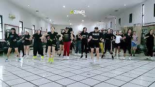 WATCH ME WORK | ZUMBA FITNESS | Choreo Zin Ika Sakti | Zin dian fitri - Zin santi