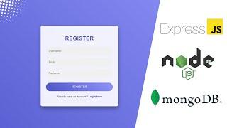 Login and Signup tutorial with NodeJS, Express & MongoDB