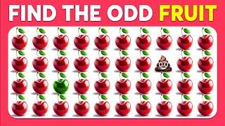 Find the ODD One Out - Fruit Edition  Monkey Quiz