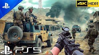 ATTACK ON RUSSIAN TROOPS INVADING AMERICA Immersive Realistic Ultra Graphics Gameplay CODMW2 4K60FPS