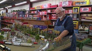 Last stop for toy train shop