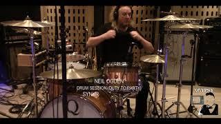 NEIL OGDEN - MITCHELL'S KISS OF THE GYPSY - STUDIO DRUM SESSION  {DUTY TO PARTY} Take one.