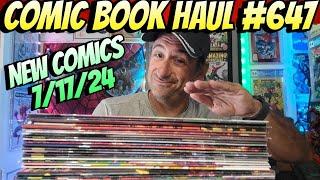 Comic Book Haul #647 Kind Of A Slower Week 