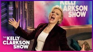 Kate McKinnon Cracks Up Kelly Clarkson With Stories About 'Barbie,' Badass Mom, and Reptiles