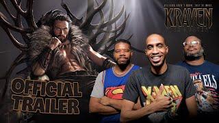 KRAVEN THE HUNTER – Official Trailer Reaction