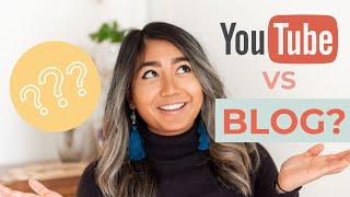 Should I Start a YOUTUBE CHANNEL or BLOG 2021? [BLOGGING vs YOUTUBE/VLOGGING]