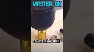 90° countersink drill for wood and metal // Сверло-зенкер 90° для дерева и металла #kitaizergod