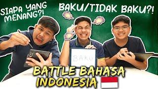 BATTLE BAHASA INDONESIA JEROME & KAKAK ADIK! TERNYATA SUSAH!?