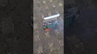 100x Klasek Piraten | 100 BKS Böller | 100 match cracker at once #shorts #fireworks