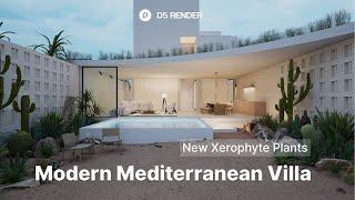 D5 Render 2 5   Sneak Peek of New Xerophyte Plants for Mexican Mediterranean Villas