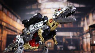 Triple Change Grimlock，Mobian Studio Commander Star Overlord 【Transformers Stop Motion Animation】