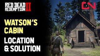 Red Dead Redemption 2 - Watson's Cabin Location & Solution