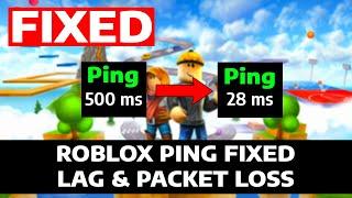 How To Fix Roblox High PING, Network Lag & Packet Loss (NEW 2024) | PC & Laptop