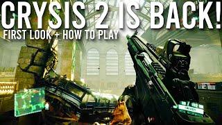 Crysis 2 Multiplayer Back In 2023! First Look + How To Play