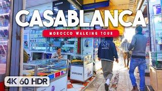  Derb Ghalef Market - Casablanca, Morocco Walking Tour - 4K 60FPS HDR