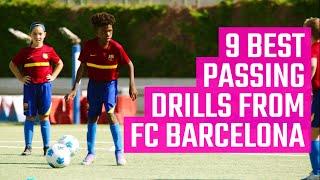 9 Best Passing Drills from FC Barcelona | Fun Youth Soccer Drills on the MOJO App
