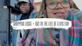 DITL of a Brooklyn NYC family vlog + Shopping local  + Quick Lamb Ragu recipe + First Snow Day