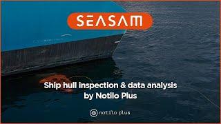 Ship hull inspection & data analysis by Delair Marine 