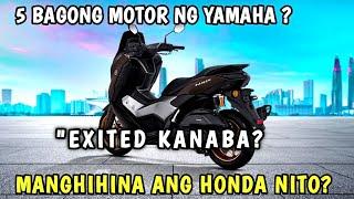 YAMAHA MAY 5 BAGONG MOTOR NA  TATALO SA  HONDA MOTORCYCLE NMAX TURBO AT AEROX 2025   ????? !!!