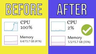  Ultimate Fixes for High RAM, CPU, and Disk Usage on Windows 11/10! 