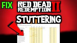 Red Dead Redemption 2 – How to Fix Fps Drops & Stuttering – Complete Tutorial