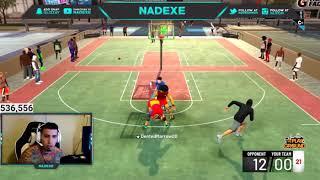 Nadexe TNB RAGES After Losing 21-0 To 70 Overalls! NBA 2K19 NADEXE TNB HILARIOUS RAGE