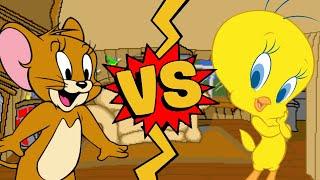 M.U.G.E.N Battles | Jerry vs Tweety Bird | Tom & Jerry vs Looney Tunes