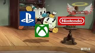 Cuphead Show No Fighting Meme ||Video Game Company Edition||