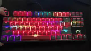 Red Square Keyrox TKL Classic, Gateron Yellow