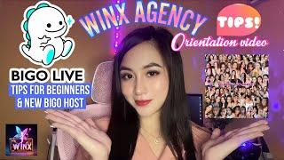 NEW BIGO HOST & BEGINNERS TIPS | ORIENTATION VIDEO | Winx Agency #bigoliveapp #bigolive