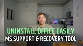 Easily Uninstall Microsoft Office with the Microsoft Support and Recovery Assistant Tool