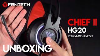 FANTECH UNBOXING | CHIEF II HG20 RGB GAMING HEADSET