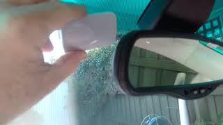 How to place an etag onto a windscreen