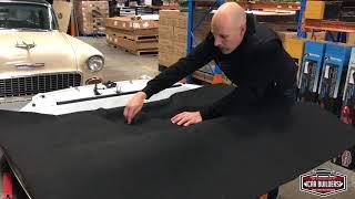 Re-create a Factory Under Bonnet Look. Premium Under Bonnet Insulation Pad Material Liner