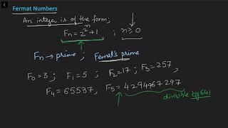 Number Theory | Fermat's Numbers/ Primes