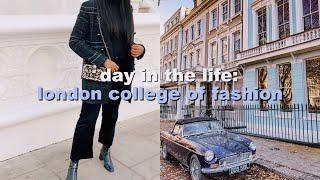 DAY IN THE LIFE OF A UNIVERSITY STUDENT | London College of Fashion