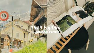 how edit like 1979 Fujifilm preset | Instagram feed | lightroom presets FREE download