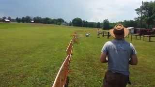 Runaway rc airplane crash