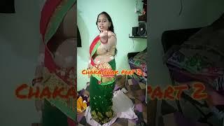 Chaka chak song || dance with seema 77 vlog || part 2 || #shorts