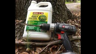 Tree Drill/Kill 1oz Undiluted Glyphosate