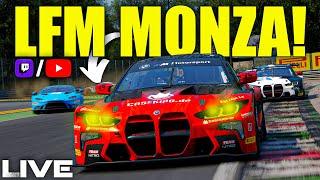 SRO Vorbereitung auf Monza | LFM Dailies MONZA - 45 min | Noah Eder LIVE