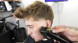 TEXTURED TAPER FADE HAIRCUT TUTORIAL