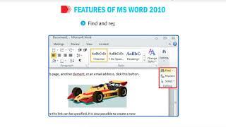 Features of MS Word 2010