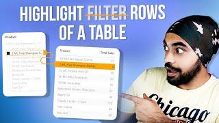 Highlight Rows of Table in Power BI