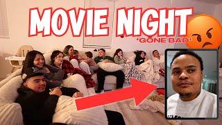 FAMILY CHRISTMAS MOVIE NIGHT *GONE BAD* | VLOGMAS DAY 14 & 15