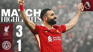 Highlights: Liverpool 3-1 Leicester | Gakpo, Jones & Salah Goals | Premier League