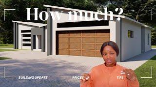 BUILDING VLOG 2 - Update | Total costs so far | Tips | South African YouTuber