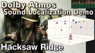 Hacksaw Ridge |Except 7ch| Dolby Atmos Sound Localization Demo (Download mp4 Atmos file)